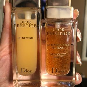 DIOR PRESTIGE advanced serum and Dior prestige le nectar